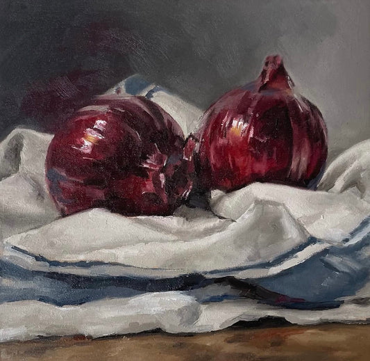Onions on Cloth